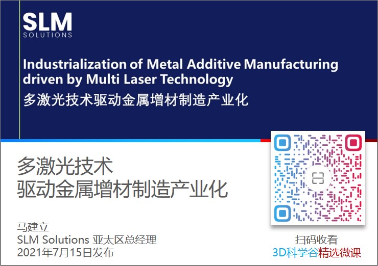 多激光技术驱动金属增材制造产业化_2021